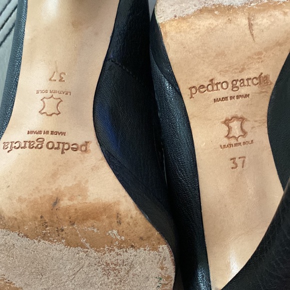 Pedro Garcia Black Ankle Strap Heels🖤🖤🖤 - Picture 8 of 9